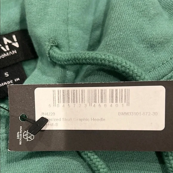 BoohooMAN Hoodie size S - Picture 4 of 9